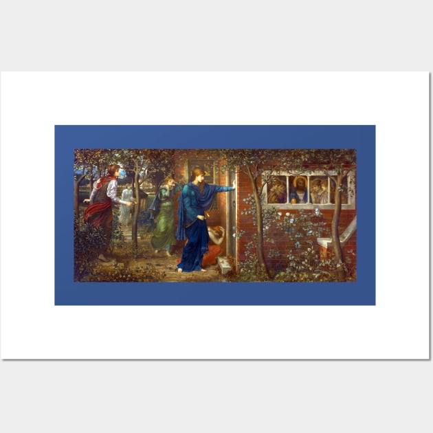 The Ten Virgins - John Melhuish Strudwick Wall Art by forgottenbeauty